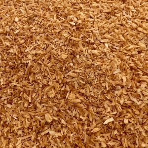 Toasted Coconut Flakes Fine Cut Closeup