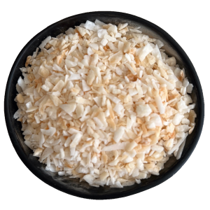 Organic Toasted Sweetened Salted Coconut Chiplets (Medium) Photo