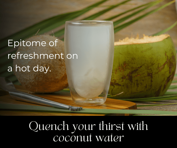 Quench your thirst with coconut water - The Coconut Cooperative -