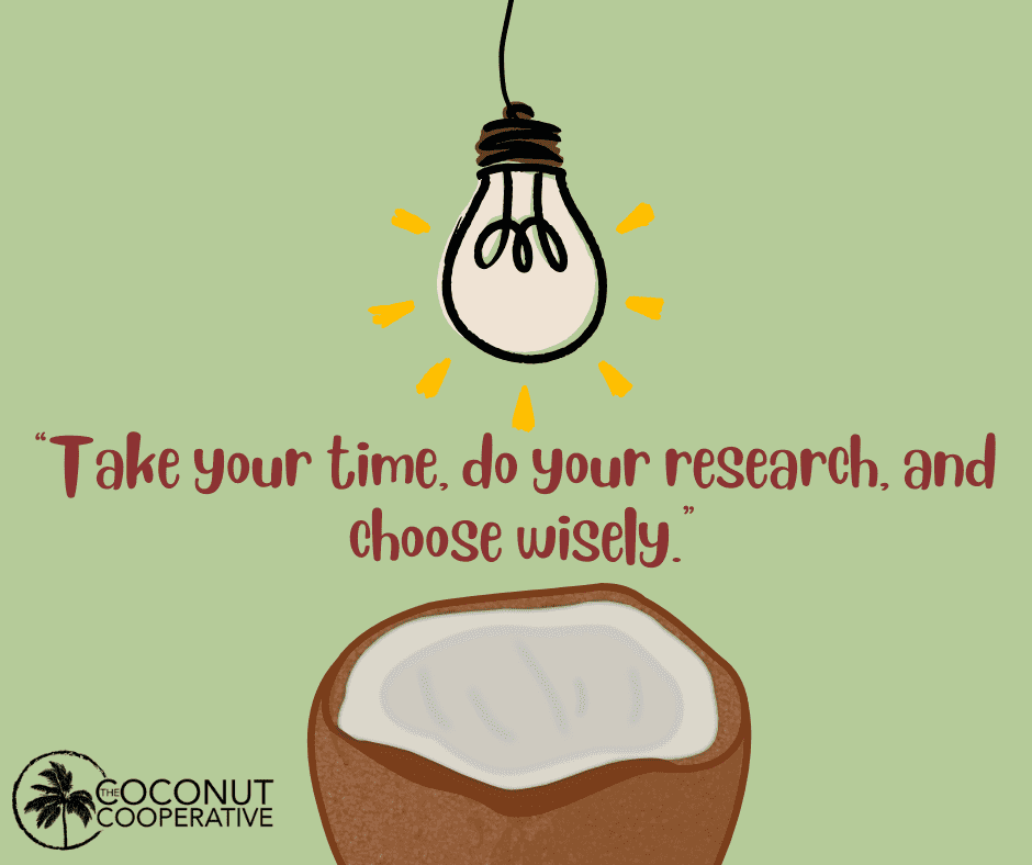 Selecting the right coconut supplier - The Coconut Cooperative -