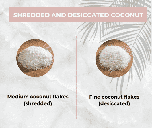 Difference between shredded and desiccated coconut - The Coconut Cooperative -