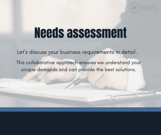 Partner with TCC - Needs assessment - The Coconut Cooperative -