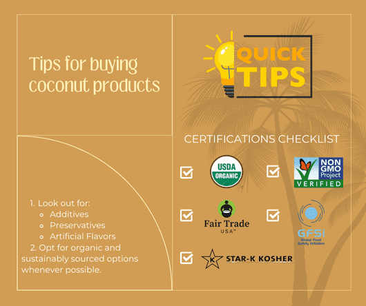 Tips for buying coconut products - The Coconut Cooperative -