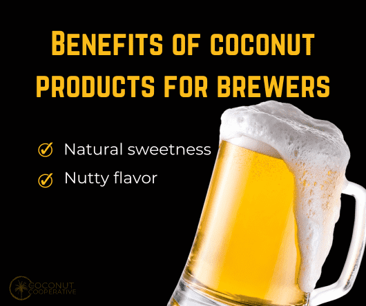 Benefits of coconut products for brewers - The Coconut Cooperative -