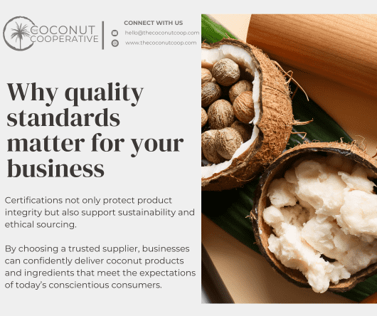 Conclusion - Why quality standards matter for your business - The Coconut Cooperative -