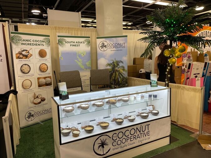The Coconut Cooperative at the Expo West in Anaheim, California 2025 - The Coconut Coop -