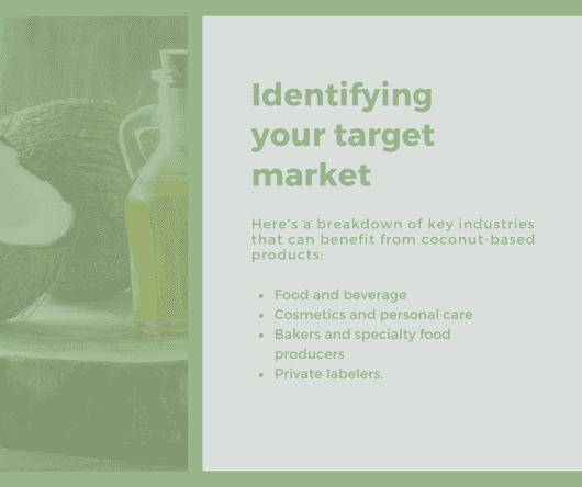 Identifying your target market for coconut products - The Coconut Cooperative -