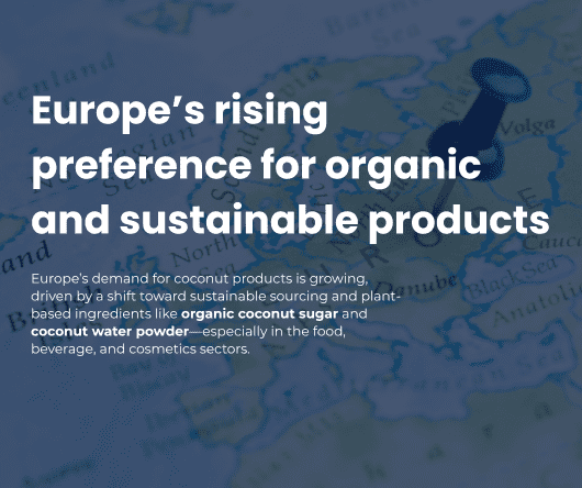 Europe’s rising preference for organic and sustainable products - The Coconut Cooperative -