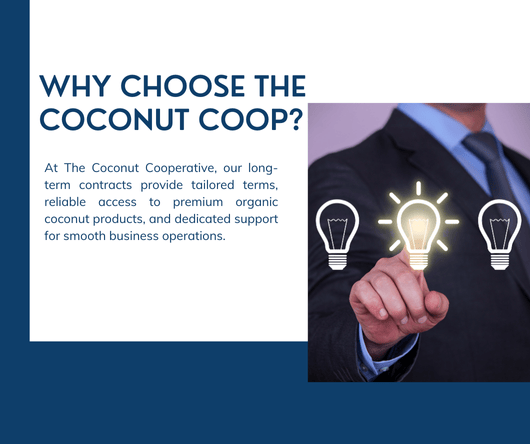 Why choose long term contracts with The Coconut Coop - The Coconut Cooperative -