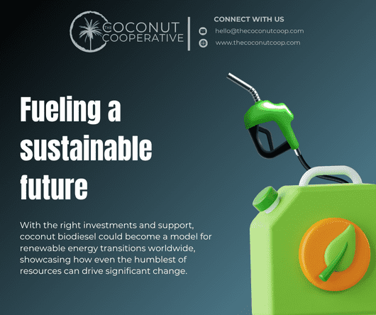 Conclusion - Fueling a sustainable future through coconut biodiesel - The Coconut Cooperative -