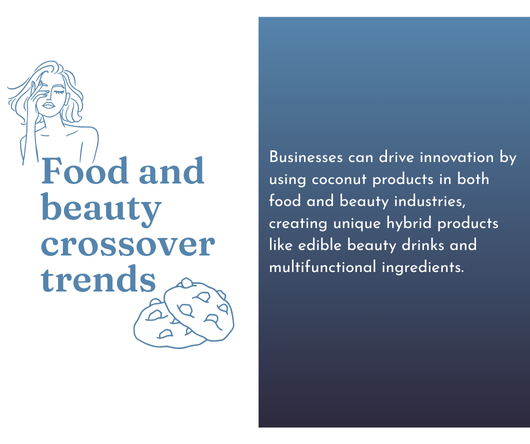 Food and beauty crossover trends with coconut products - The Coconut Cooperative -