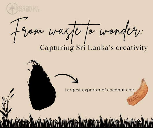 From coconut waste to wonder - Capturing Sri Lanka's creativity - The Coconut Cooperative -