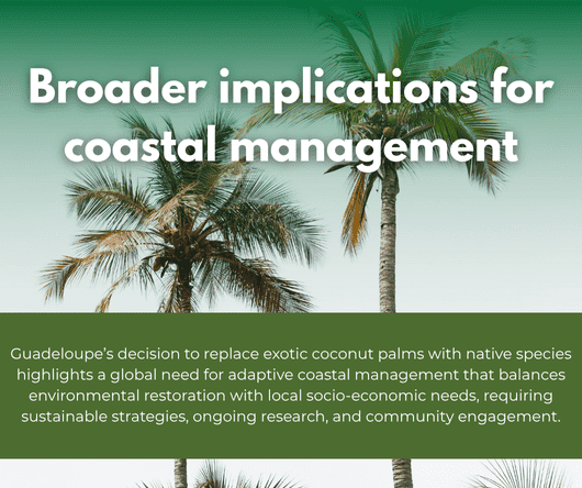 Broader implications of replacing exotic coconut palms on coastal management - The Coconut Cooperative -