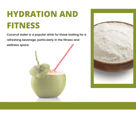 Coconut water helps with hydration and fitness - The Coconut Cooperative -