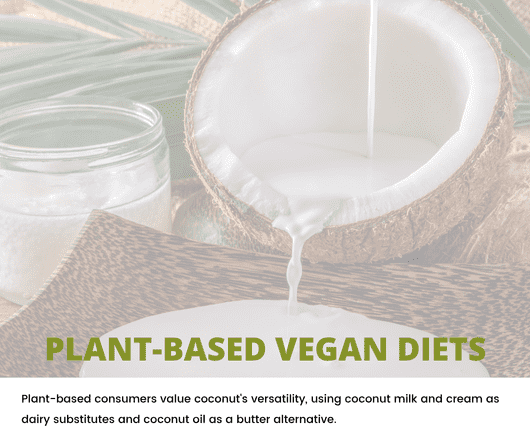Plant-based vegan diets and coconut's versatility go hand-in-hand - The Coconut Cooperative -