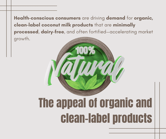 The appeal of organic and clean-label products - The Coconut Cooperative -