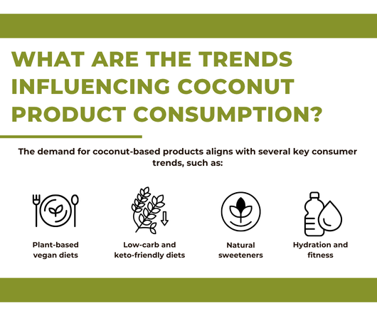 What are the trends influencing coconut product consumption in the USA? - The Coconut Cooperative -