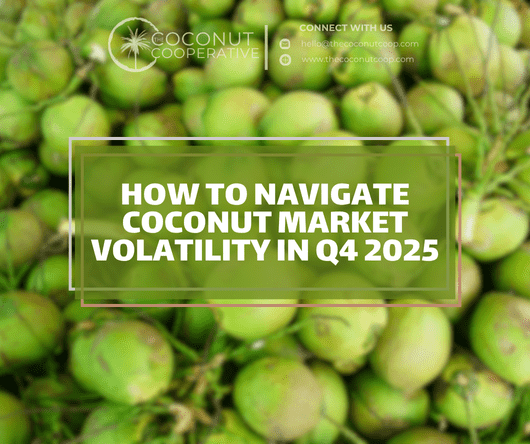 How to navigate coconut market volatility in Q4 2025
