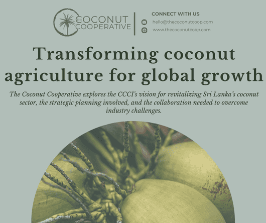 Transforming coconut agriculture for global growth