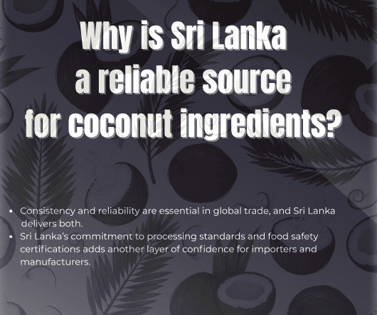 Why is Sri Lanka a reliable source for coconut ingredients? - The Coconut Cooperative -