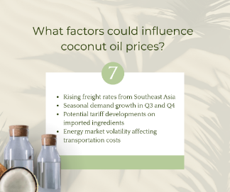 What factors could influence coconut oil prices in the United States? - The Coconut Cooperative -